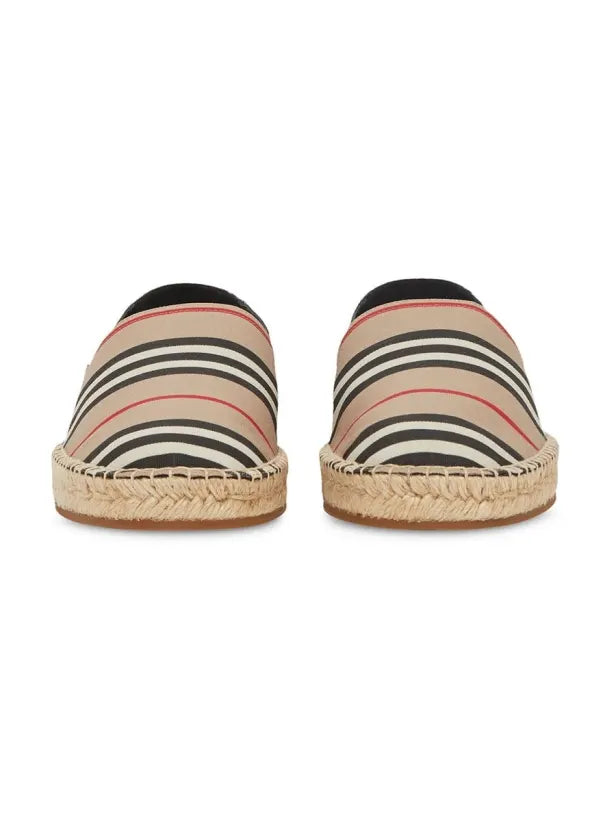 Burberry Icon stripe espadrilles Banlieue91