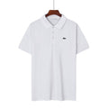 Lacoste White T-Shirt with Collar Banlieue91