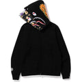 BAPE ABC CAMO SHARK WIDE FIT FULL ZIP DOUBLE A Bathing Ape - BLACK Banlieue91