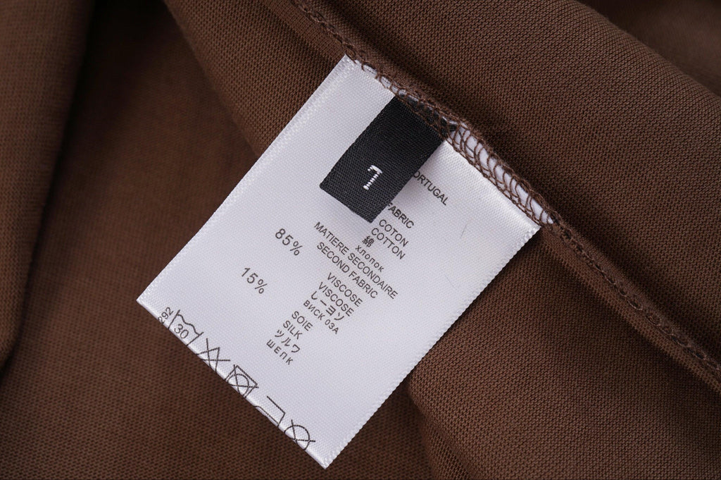 Moschino T-Shirt Without Collar 'Brown-Black' Banlieue91
