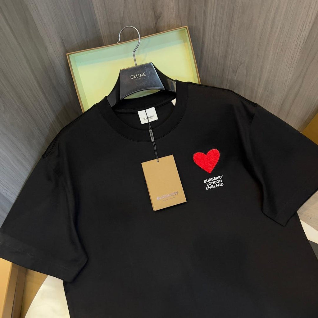 Burberry T-Shirt Without Collar 'Black' Banlieue91