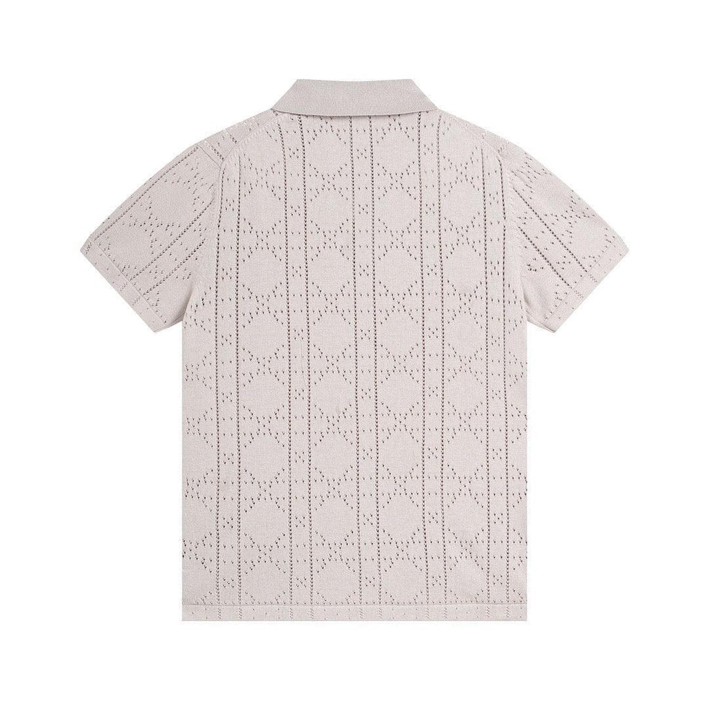 Dior Light Brown T-Shirt With Collar Banlieue91