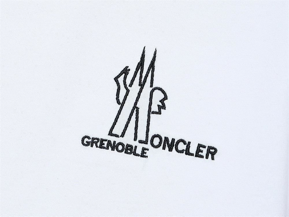 Moncler T-Shirt Without Collar 'White' Banlieue91