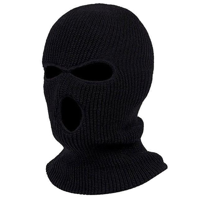 1Pc Embroidery Balaclava Face Mask 3-Hole for Cold Weather, Winter Ski Mask for Men and Women Thermal Cycling Mask Christmas Gift Face Scarf Mask Sunscreen Dustproof Army Cycling Hunting Fishing Tactical Airsoft Hat Stevvex