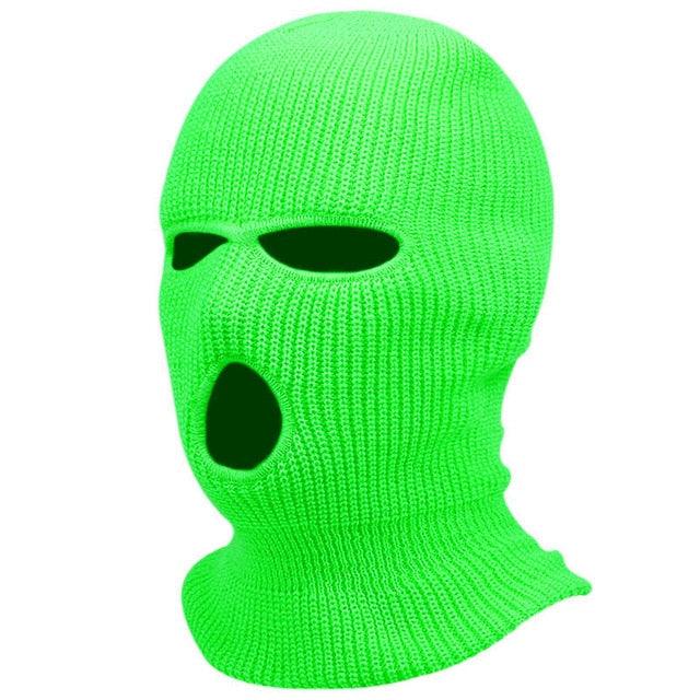1Pc Embroidery Balaclava Face Mask 3-Hole for Cold Weather, Winter Ski Mask for Men and Women Thermal Cycling Mask Christmas Gift Face Scarf Mask Sunscreen Dustproof Army Cycling Hunting Fishing Tactical Airsoft Hat Stevvex