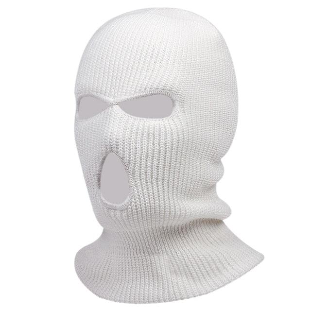 1Pc Embroidery Balaclava Face Mask 3-Hole for Cold Weather, Winter Ski Mask for Men and Women Thermal Cycling Mask Christmas Gift Face Scarf Mask Sunscreen Dustproof Army Cycling Hunting Fishing Tactical Airsoft Hat Stevvex