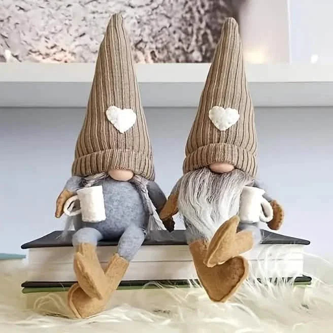 2-Pack: Coffee Gnome Plush Doll DailySale