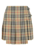 Burberry Women Embroidered Wool Mini Skirt Luosophy
