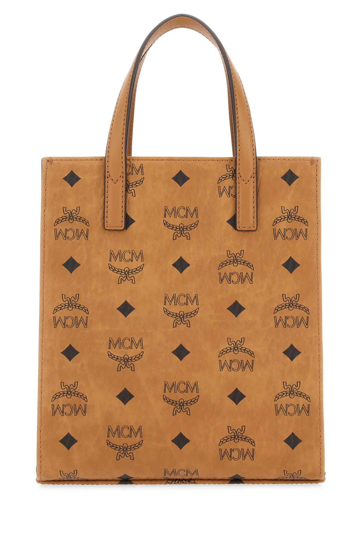 Mcm Unisex Printed Canvas Shopping Bag Luosophy