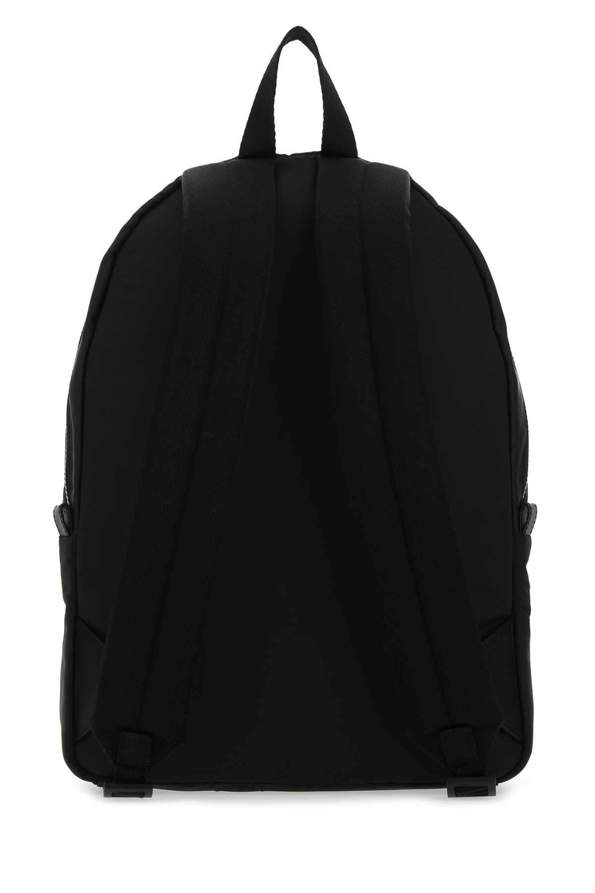 Alexander Mcqueen Men Black Canvas Metropolitan Backpack Luosophy