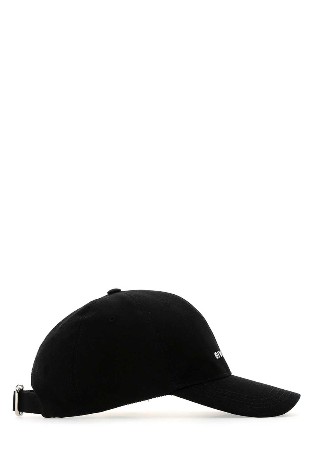 Givenchy Men Black Cotton Baseball Cap Luosophy