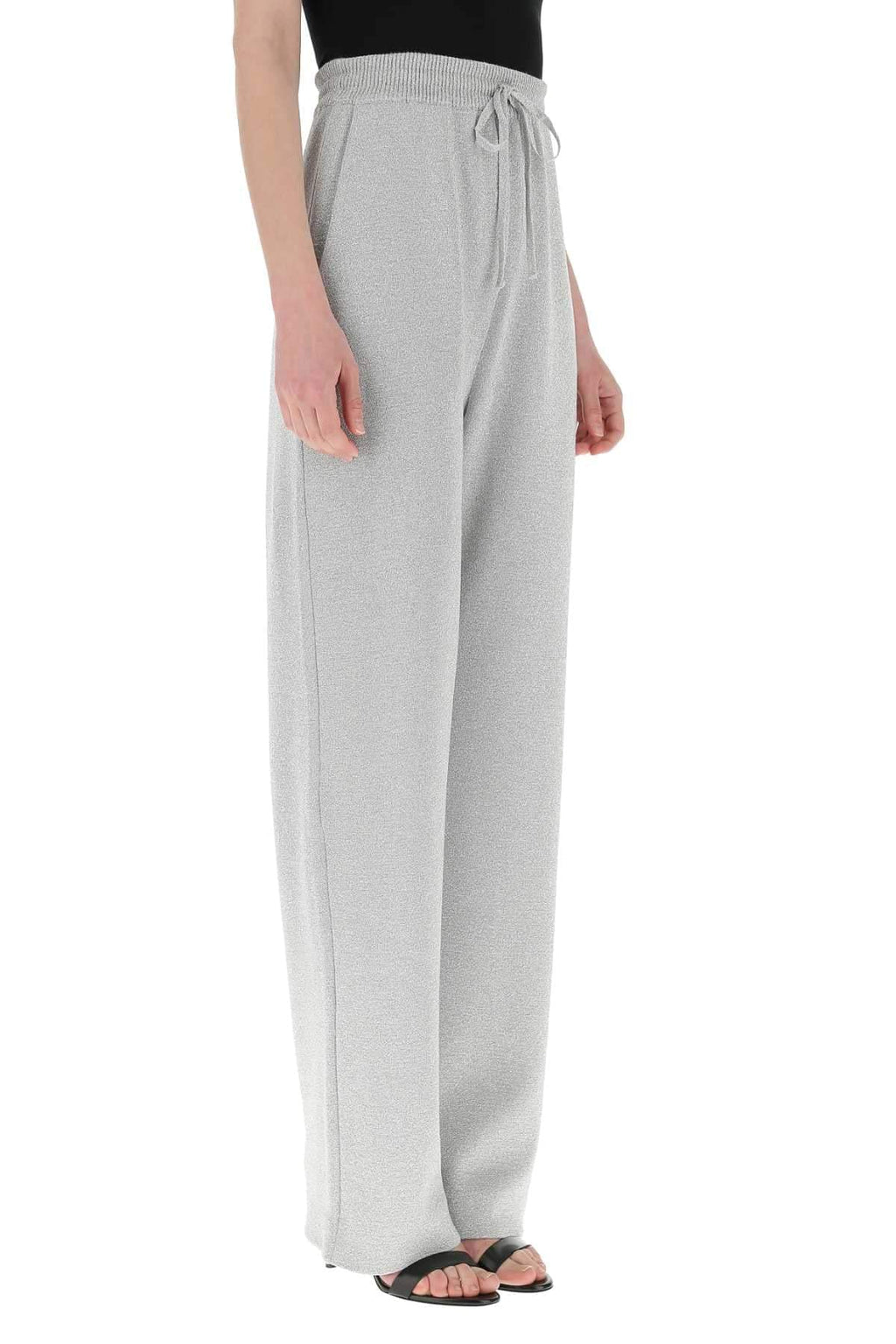 Prada Women Grey Cashmere Blend Joggers Luosophy