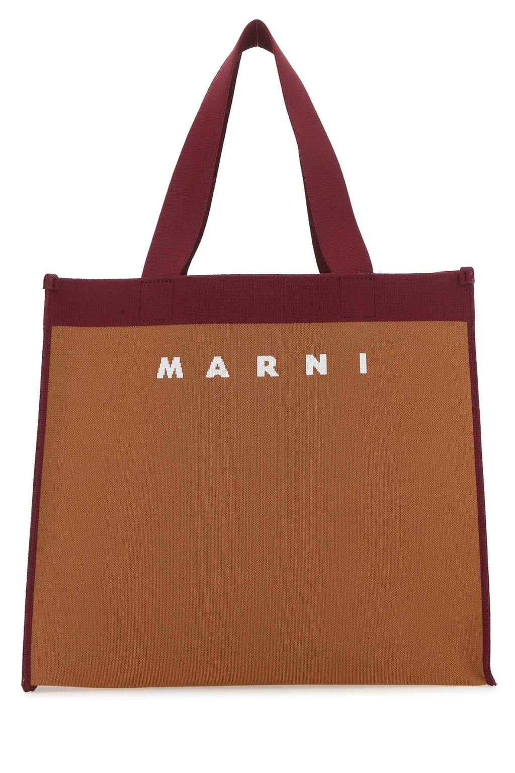 Marni Women Two-Tone Fabric Medium Shopping Bag Luosophy