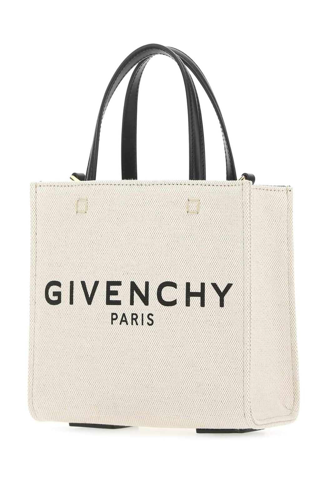 Givenchy Women Ivory Canvas Mini G-Tote Handbag Luosophy
