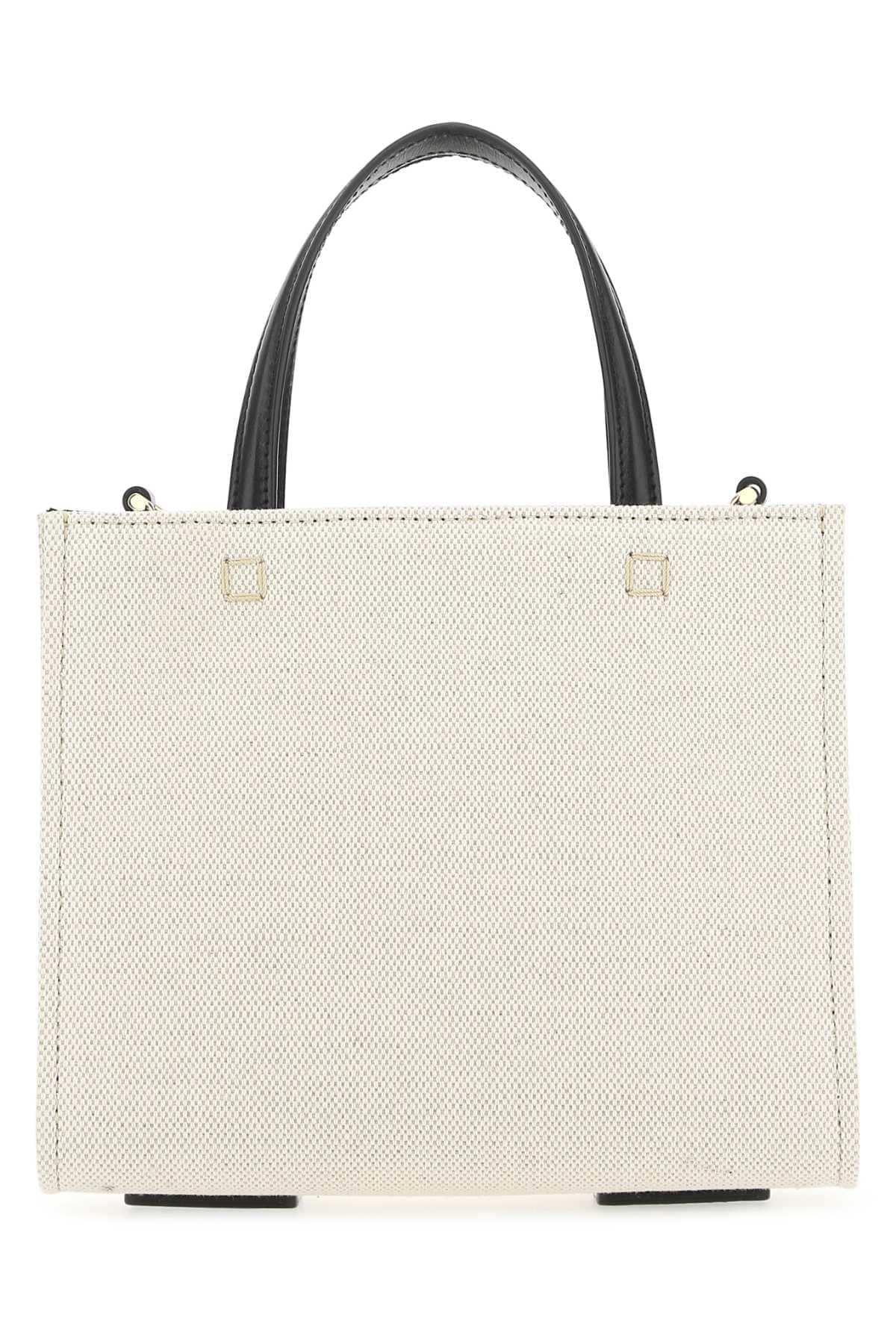 Givenchy Women Ivory Canvas Mini G-Tote Handbag Luosophy