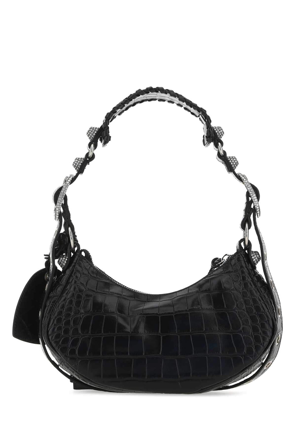 Balenciaga Women Black Leather Le Cagole Xs Shoulder Bag Luosophy