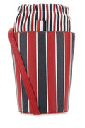 Thom Browne Women Printed Leather Mini Bucket Bag Luosophy