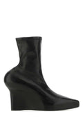 Givenchy Women Black Nappa Leather Ankle Boots Luosophy