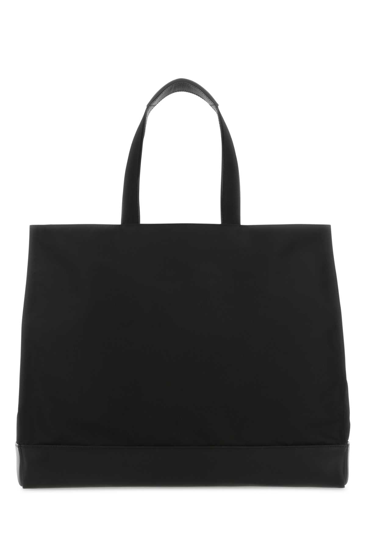 Alexander Mcqueen Men Black Fabric Shopping Bag Luosophy