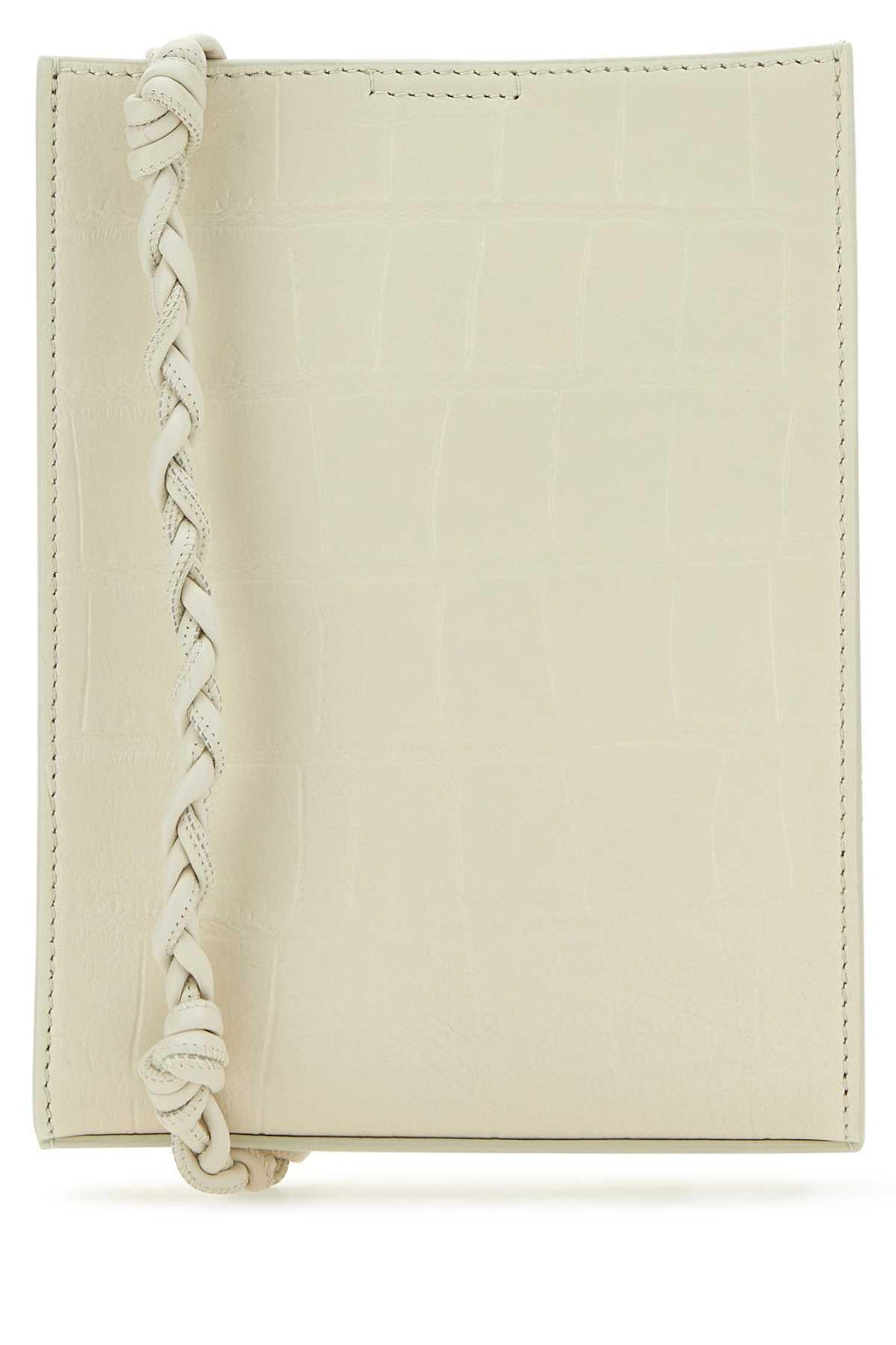Jil Sander Women Ivory Leather Shoulder Bag Luosophy