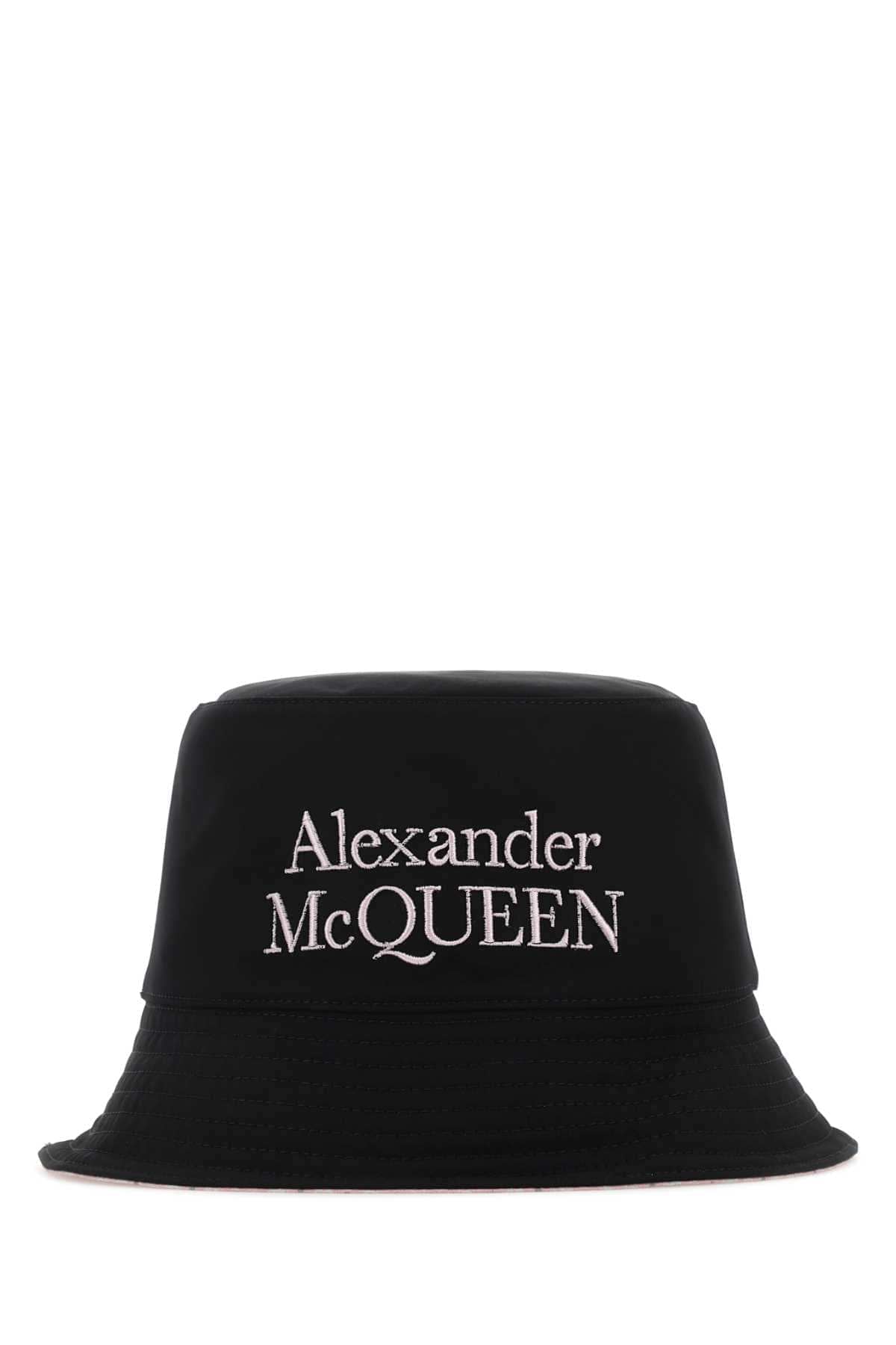 Alexander Mcqueen Men Black Nylon Reversible Hat Luosophy