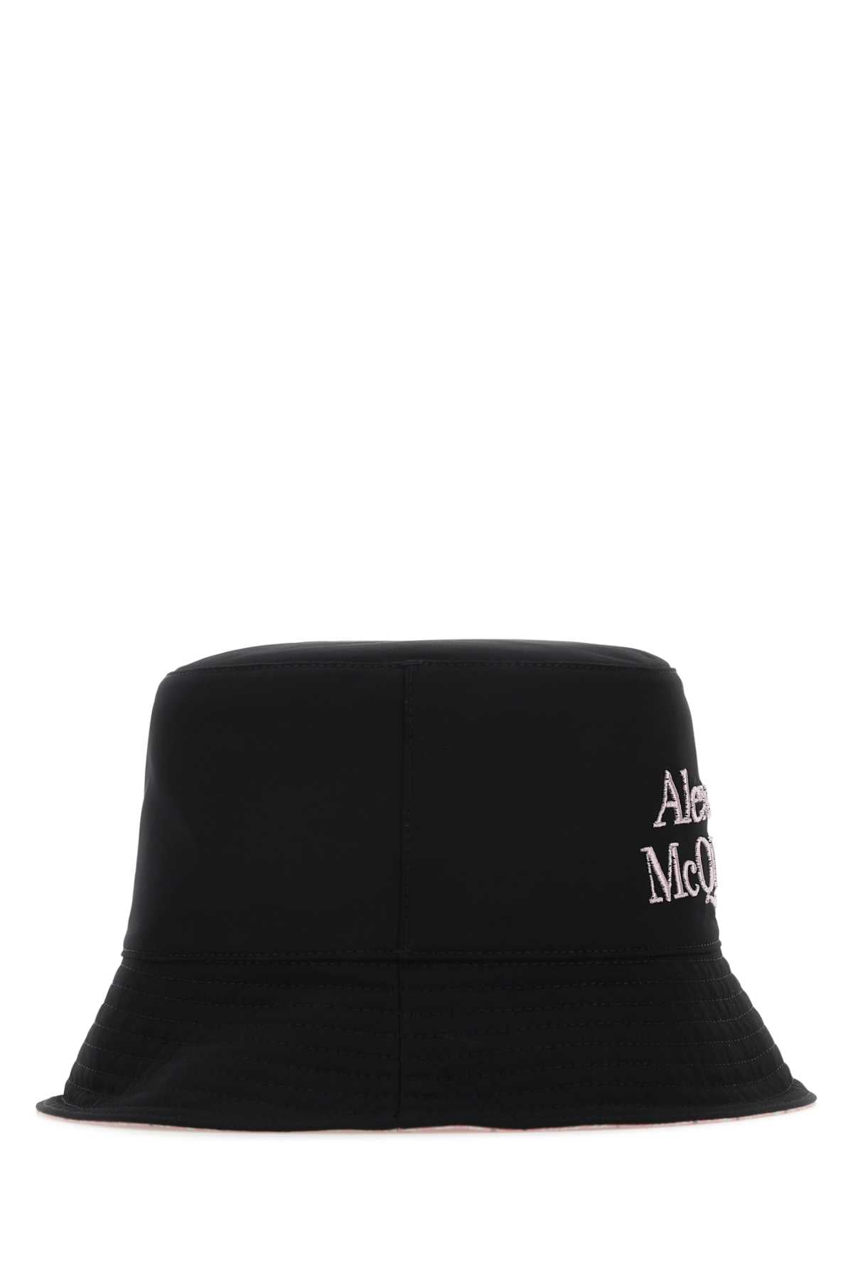 Alexander Mcqueen Men Black Nylon Reversible Hat Luosophy