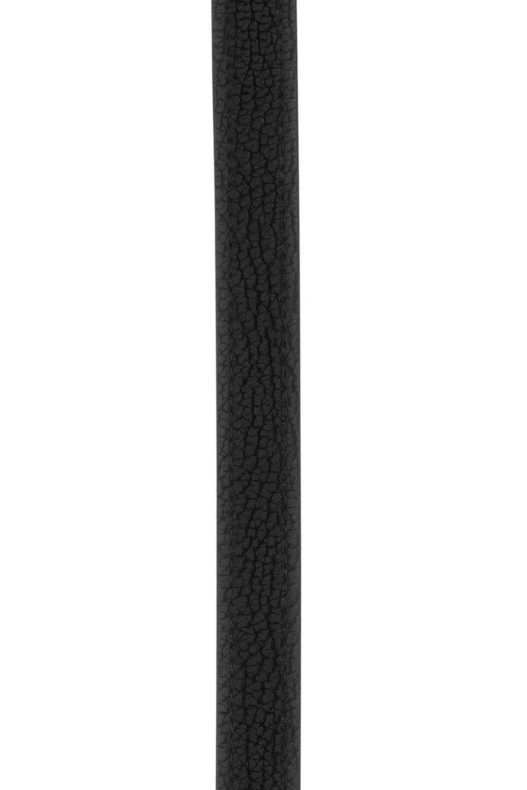 Prada Men Black Leather Belt Luosophy