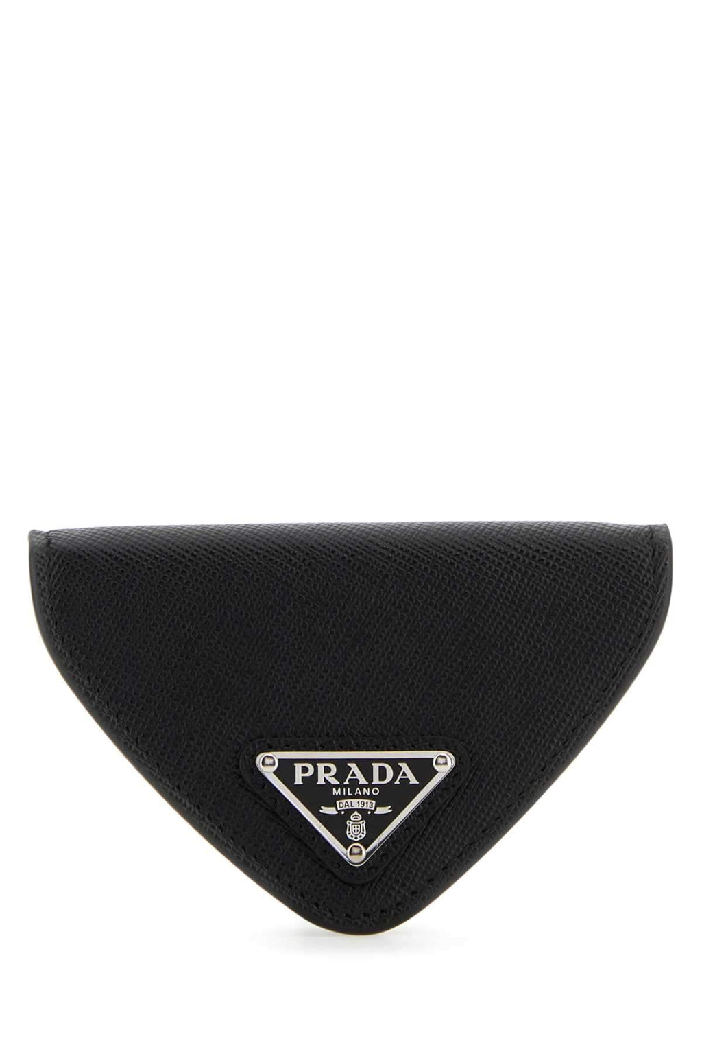 Prada Men Black Leather Coin Purse Luosophy