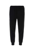 Prada Men Black Cotton Blend Joggers Luosophy
