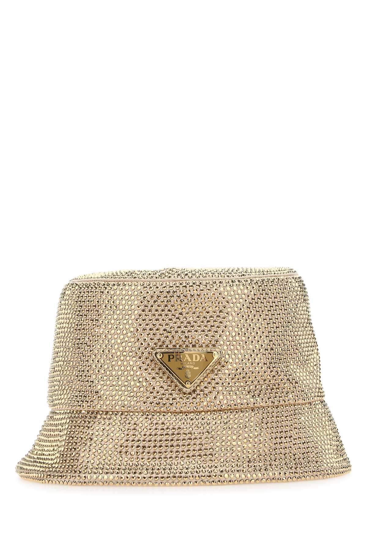 Prada Women Embellished Viscose Blend Hat Luosophy