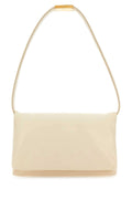 Marni Women Ivory Leather Prisma Shoulder Bag Luosophy