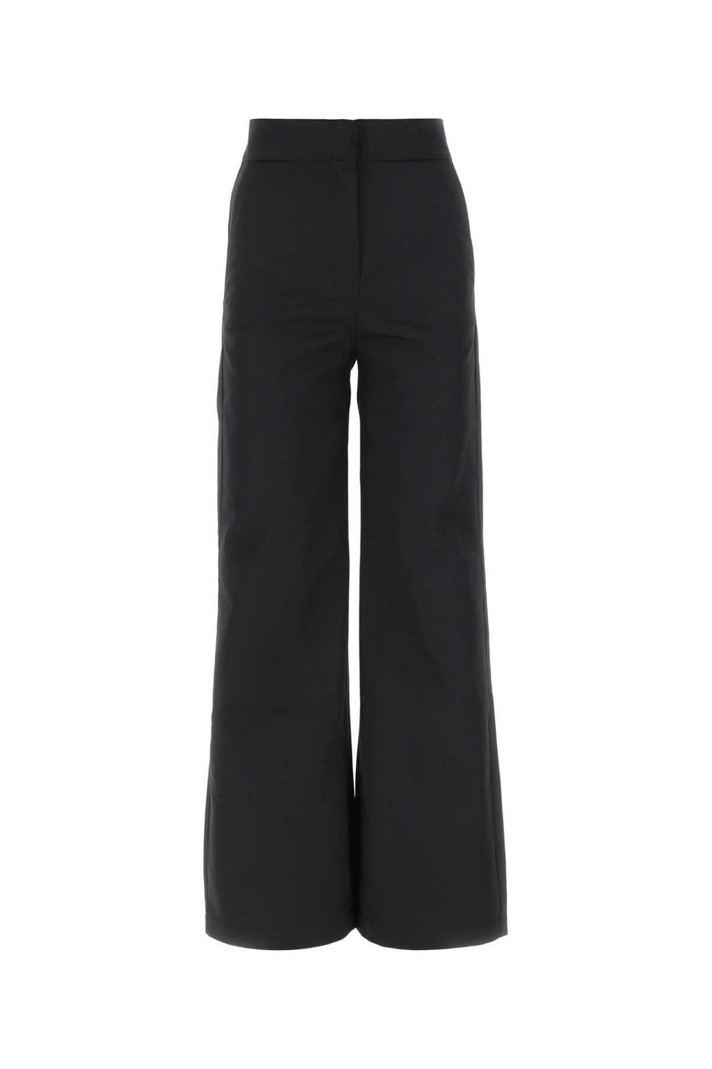 Palm Angels Women Black Polyester Blend Pant Luosophy