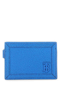 Burberry Men Turquoise Leather Card Holder Luosophy