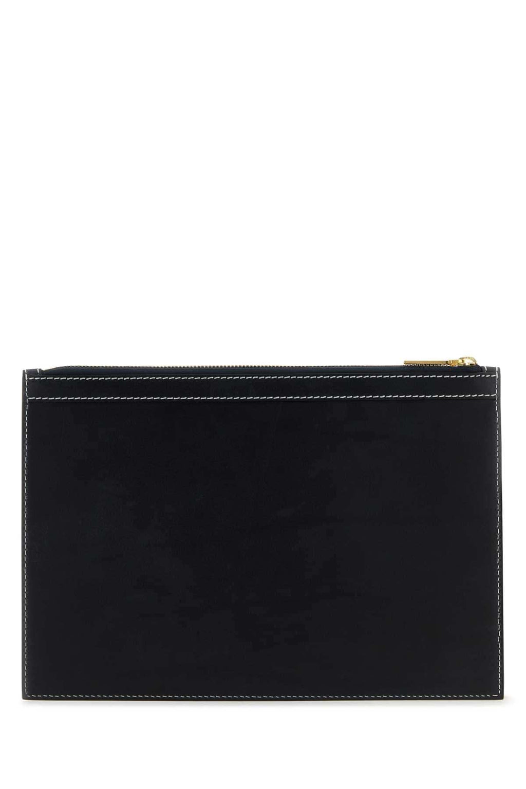 Thom Browne Men Midnight Blue Leather Document Case Luosophy