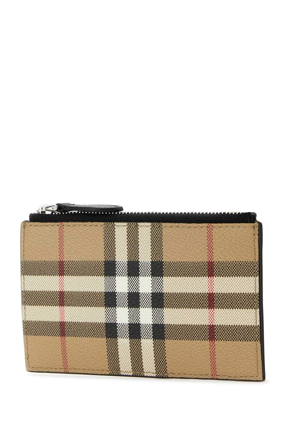 Burberry Men Printed Canvas Wallet Luosophy
