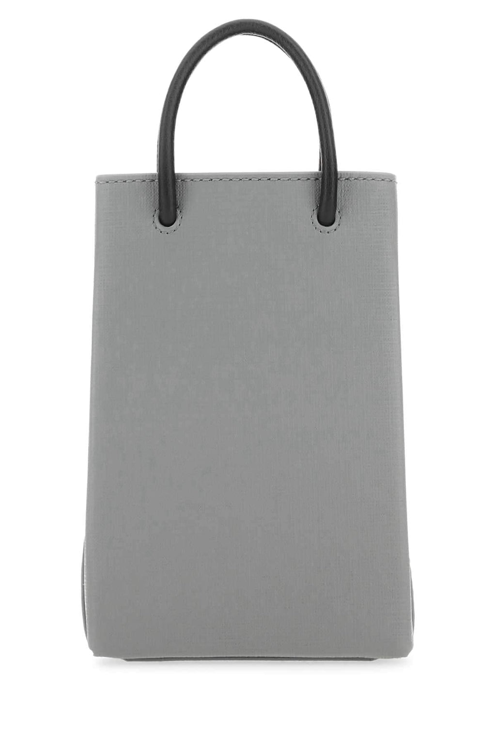 Balenciaga Women Grey Leather Phone Case Luosophy