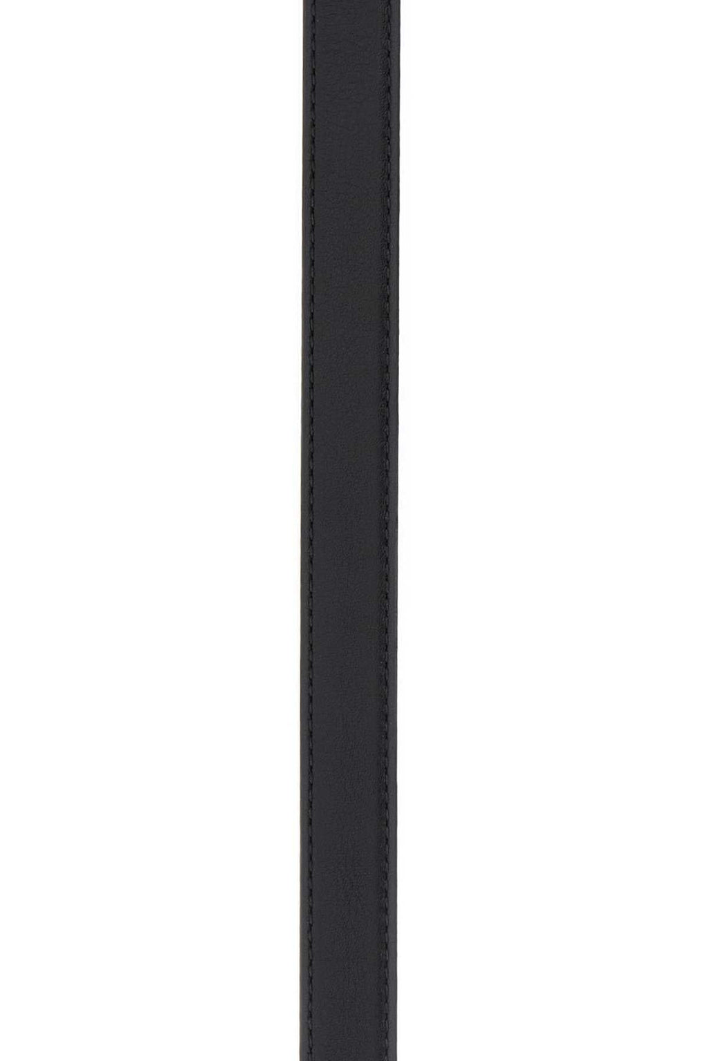 Alexander Mcqueen Men Black Leather Belt Luosophy