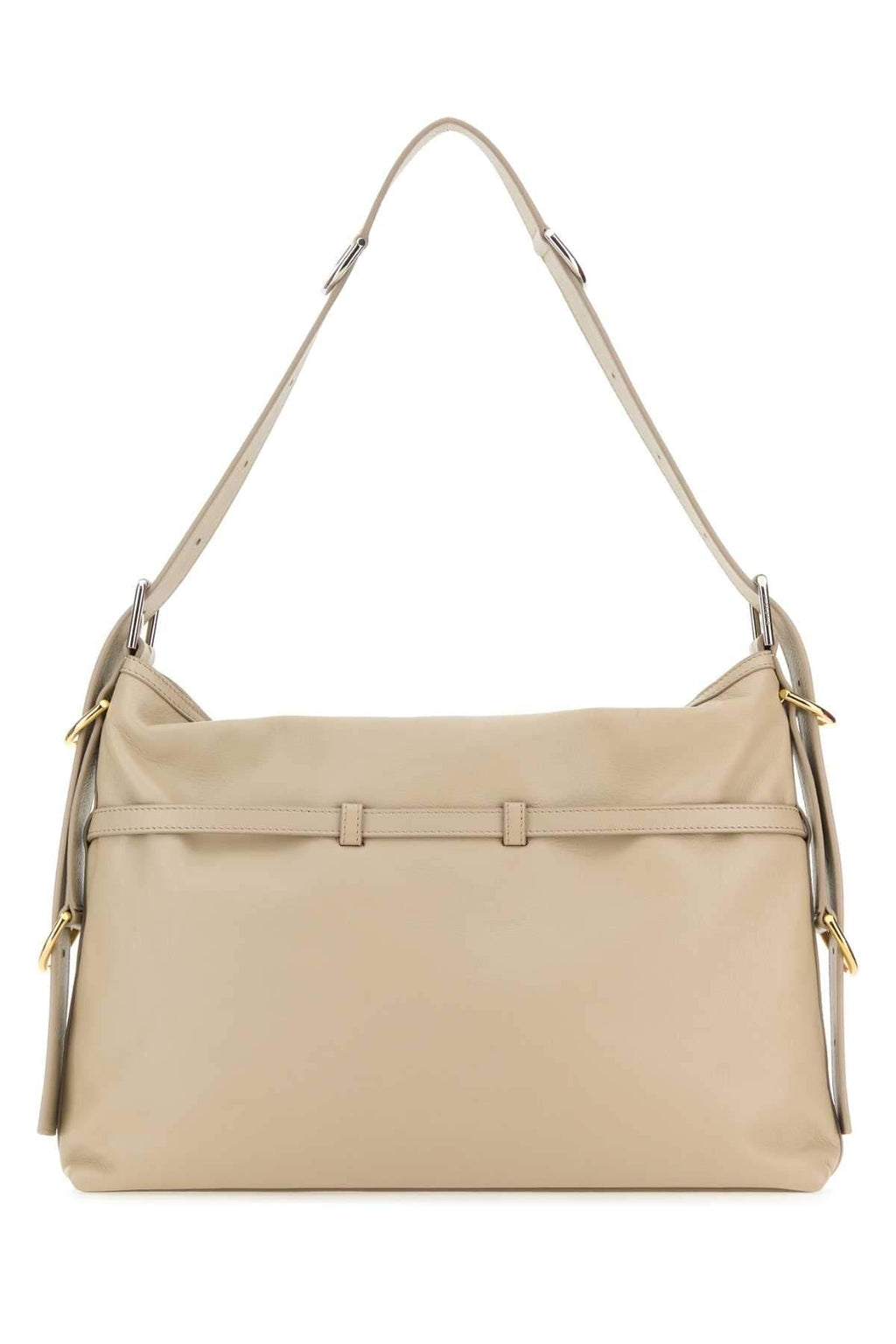 Givenchy Women Sand Leather Medium Voyou Shoulder Bag Luosophy