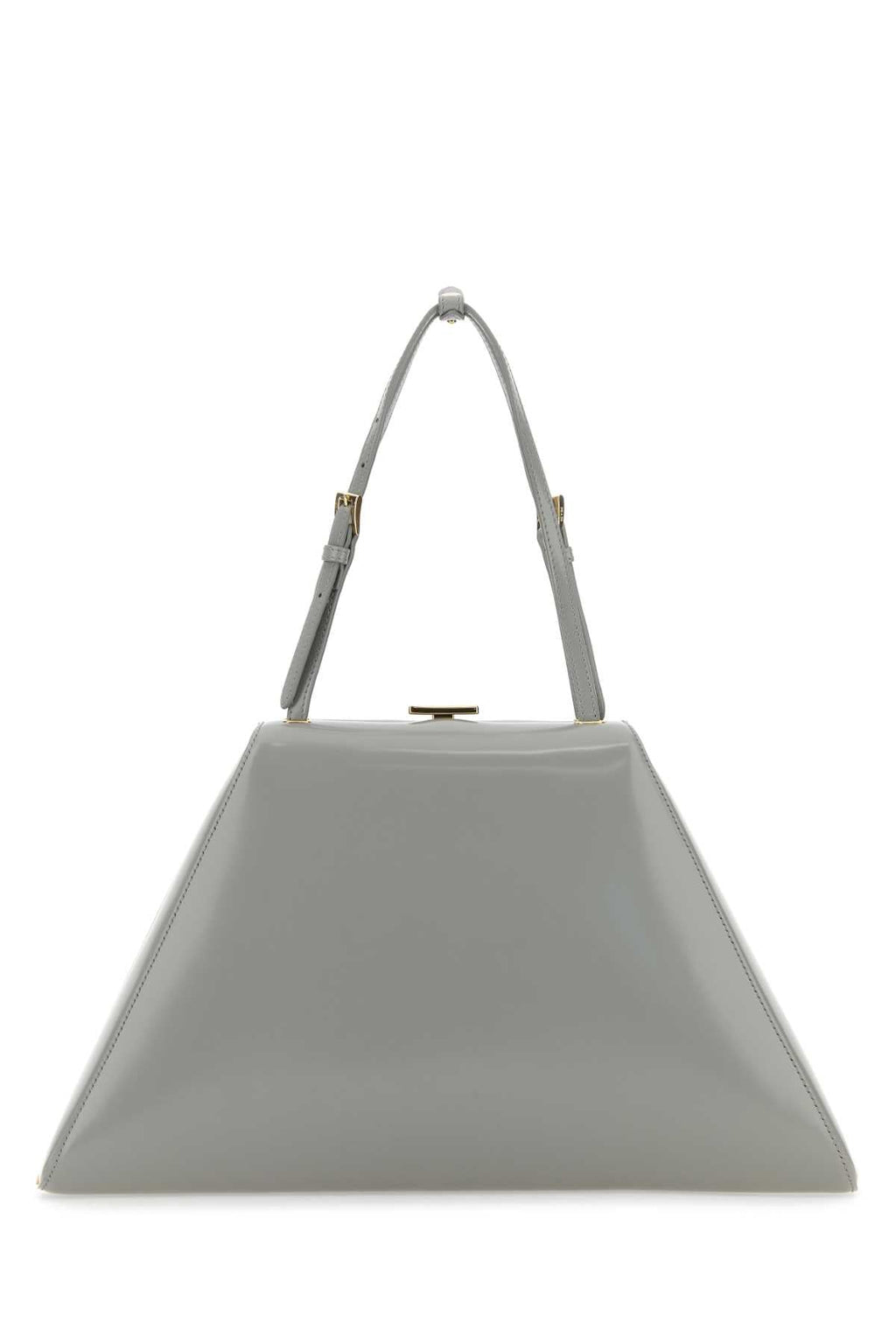 Prada Women Light Grey Leather Handbag Luosophy