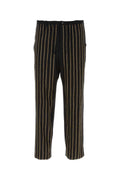 Dries Van Noten Men Black Viscose Blend Pant Luosophy