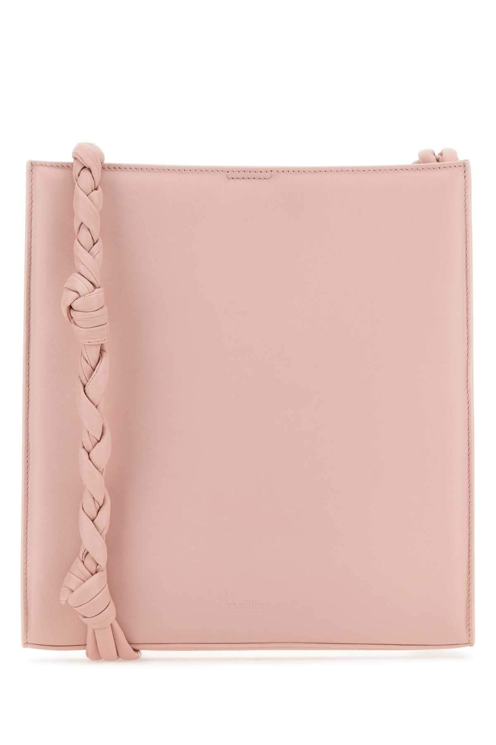 Jil Sander Women Pink Leather Tangle Shoulder Bag Luosophy
