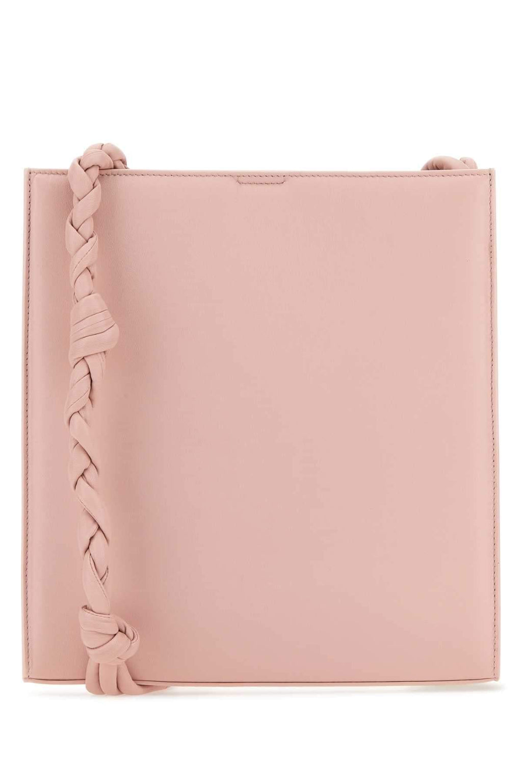 Jil Sander Women Pink Leather Tangle Shoulder Bag Luosophy