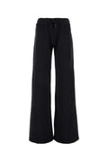 Off White Women Black Cotton Joggers Luosophy