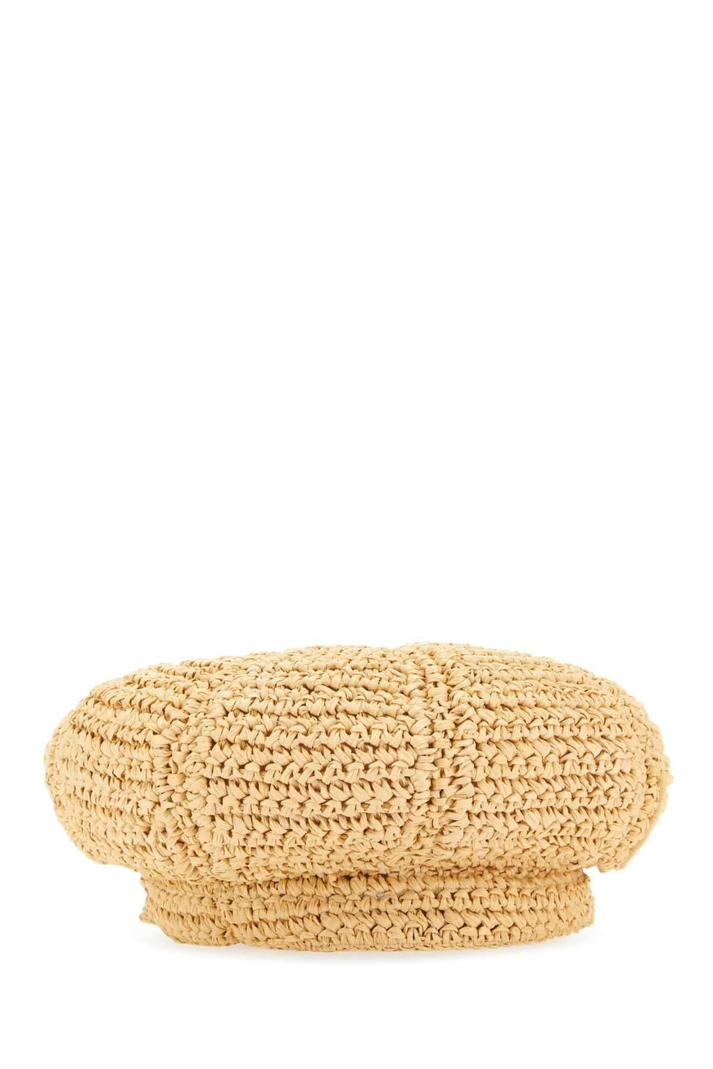 Prada Women Beige Rafia Baker Boy Hat Luosophy