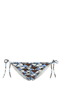 Prada Women Printed Stretch Nylon Bikini Bottom Luosophy
