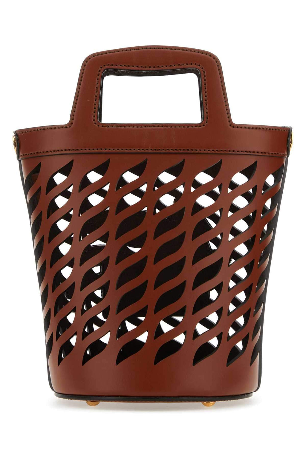 Etro Women Brown Leather Coffa Bucket Bag Luosophy