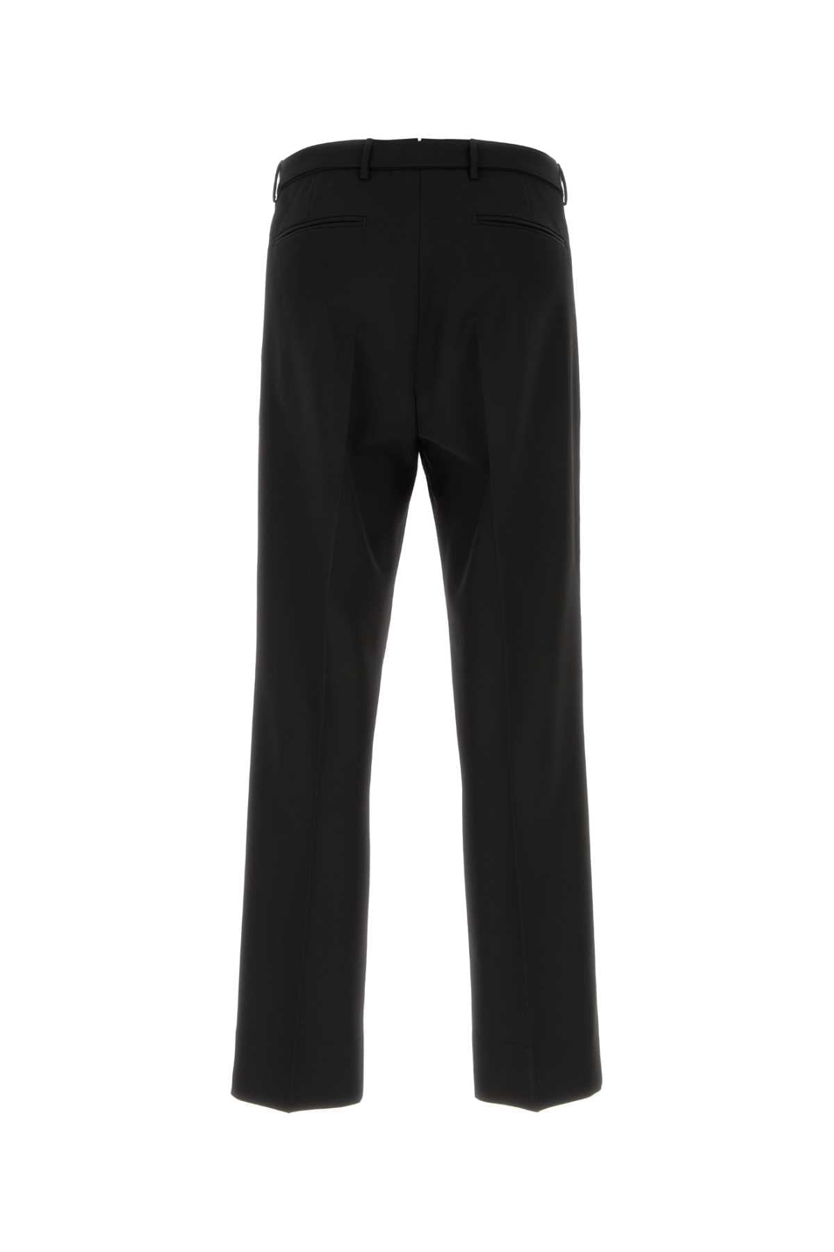 Prada Men Black Wool Pant Luosophy