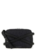 Alexander Mcqueen Men Black Nylon Harness Crossbody Bag Luosophy