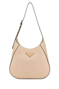 Prada Women Powder Pink Leather Shoulder Bag Luosophy