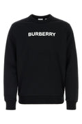 Burberry Men Black Stretch Cotton Oversize Sweater Luosophy